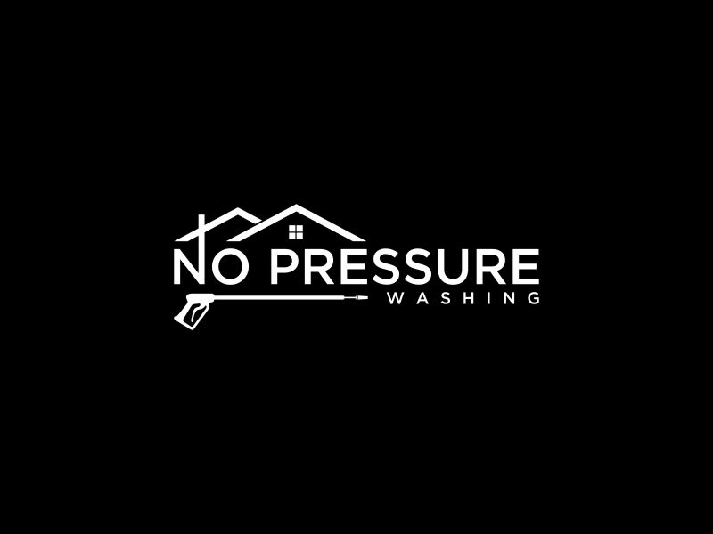 No Pressure Washing logo design by blessings