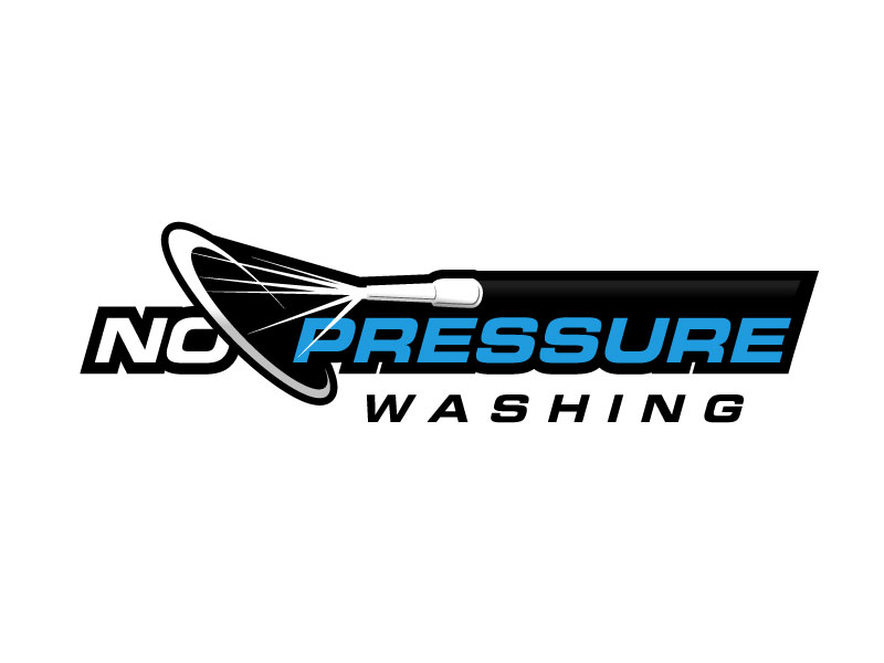 No Pressure Washing logo design by torresace