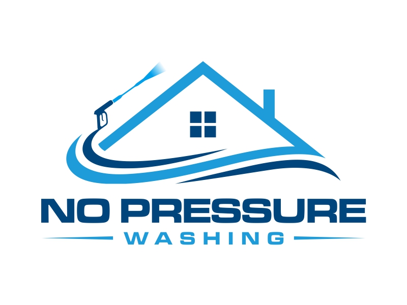 No Pressure Washing logo design by excelentlogo