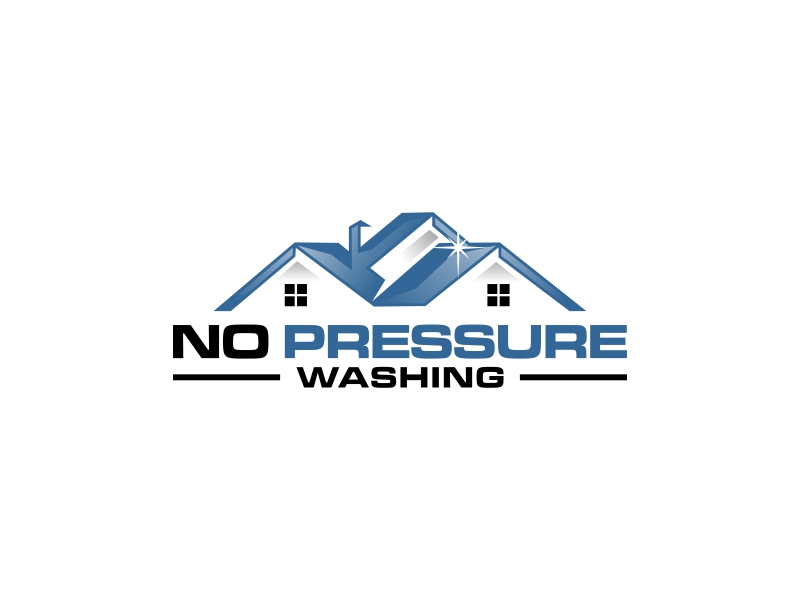 No Pressure Washing logo design by Amne Sea