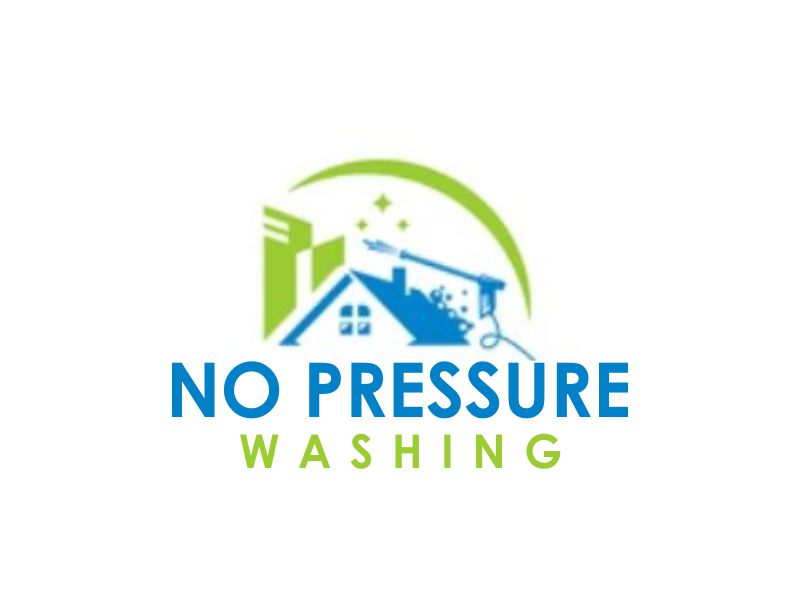 No Pressure Washing logo design by kanal