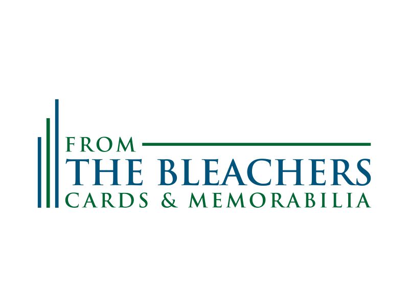 From The Bleachers Cards & Memorabilia logo design by dewipadi