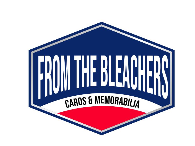 From The Bleachers Cards & Memorabilia logo design by kanal