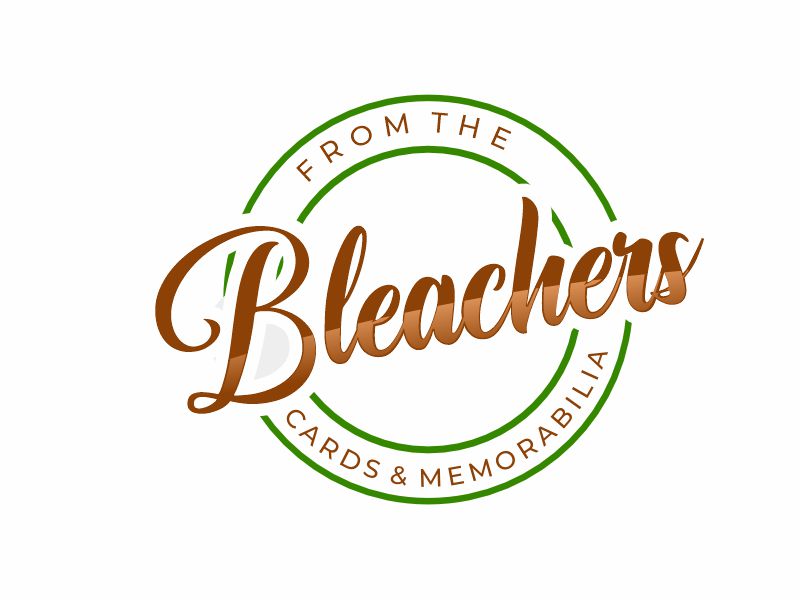 From The Bleachers Cards & Memorabilia logo design by Girly