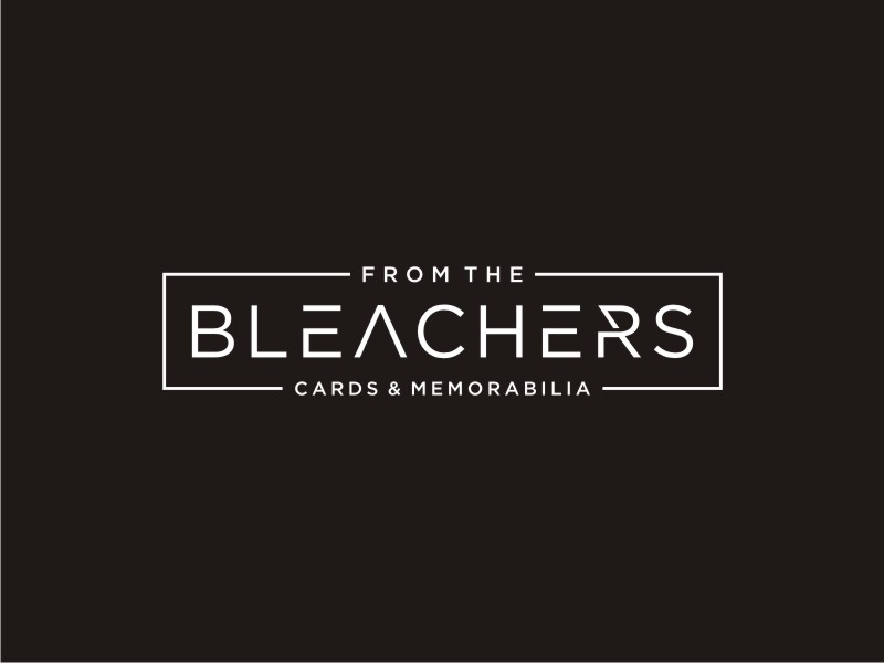 From The Bleachers Cards & Memorabilia logo design by Artomoro