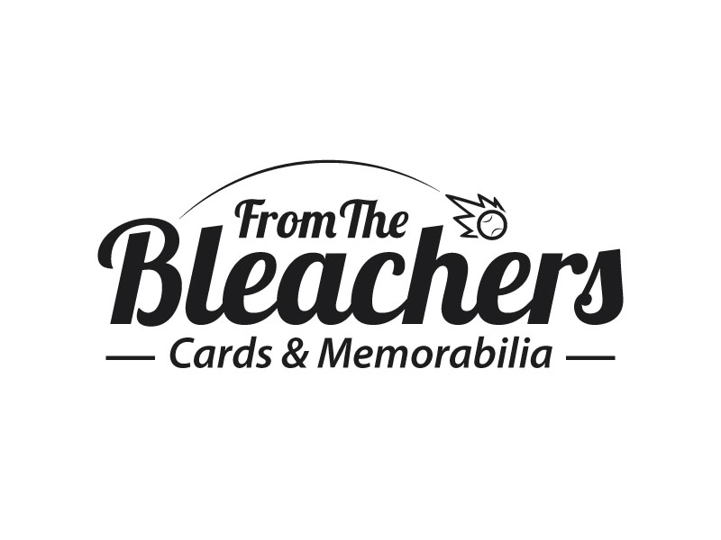From The Bleachers Cards & Memorabilia logo design by imtan2x