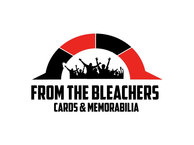 From The Bleachers Cards & Memorabilia logo design by Greenlight