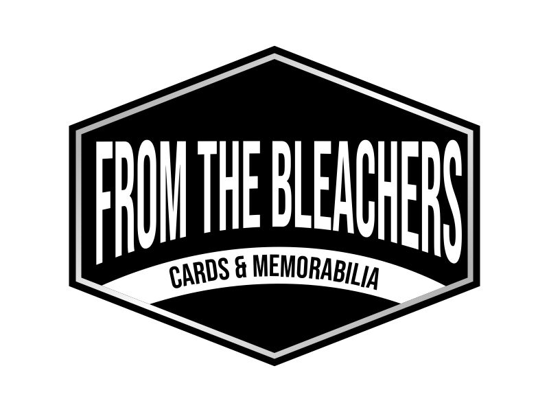 From The Bleachers Cards & Memorabilia logo design by kanal