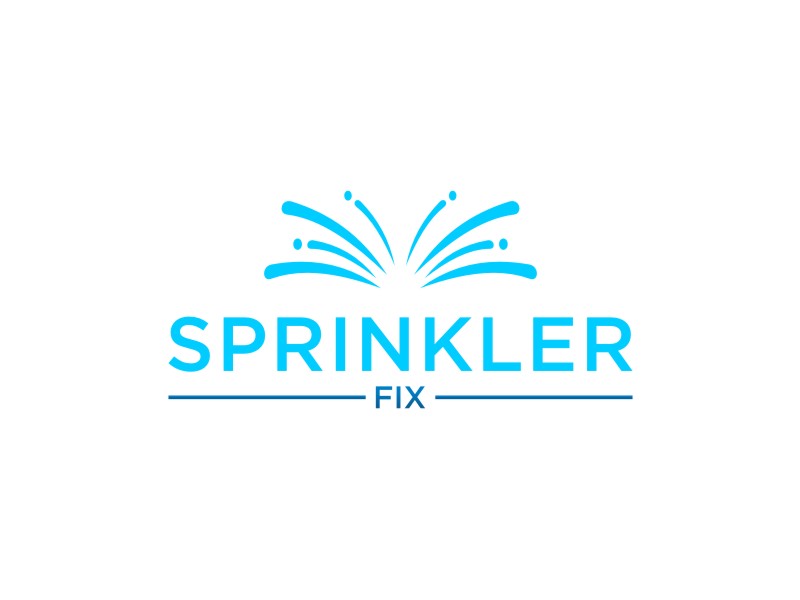 Sprinlker Fix LLC logo design by sabyan