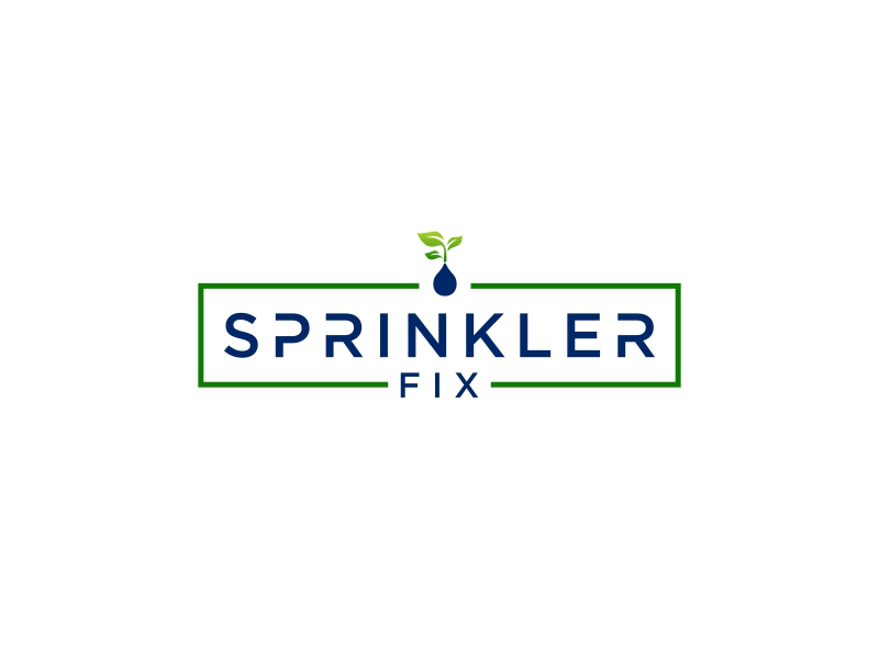 Sprinlker Fix LLC logo design by fastIokay