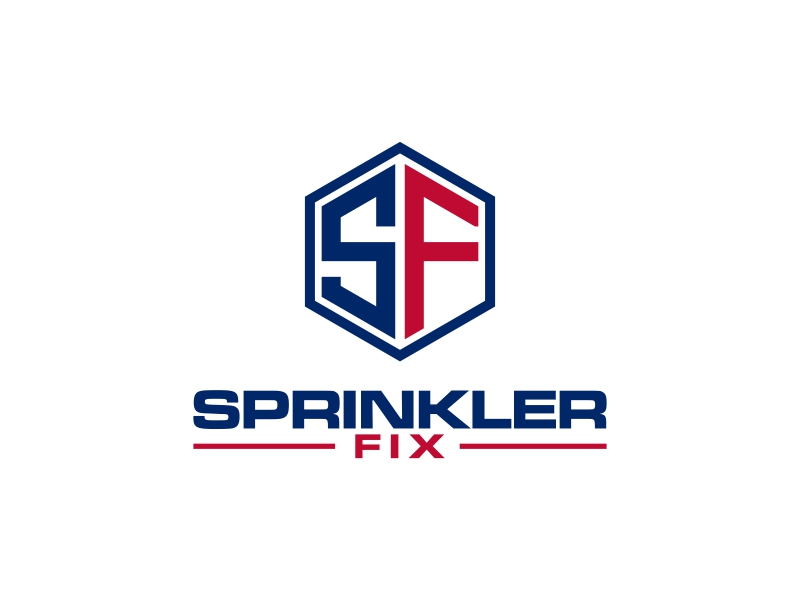 Sprinlker Fix LLC logo design by fastIokay