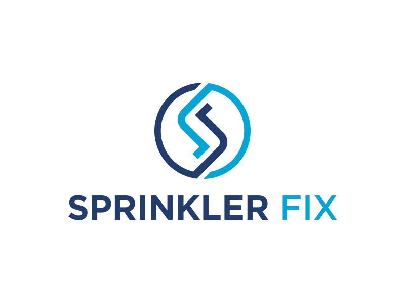 Sprinlker Fix LLC logo design by thiotadj