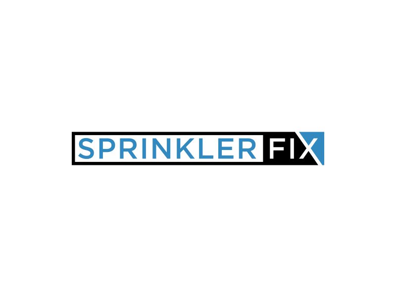 Sprinlker Fix LLC logo design by y7ce