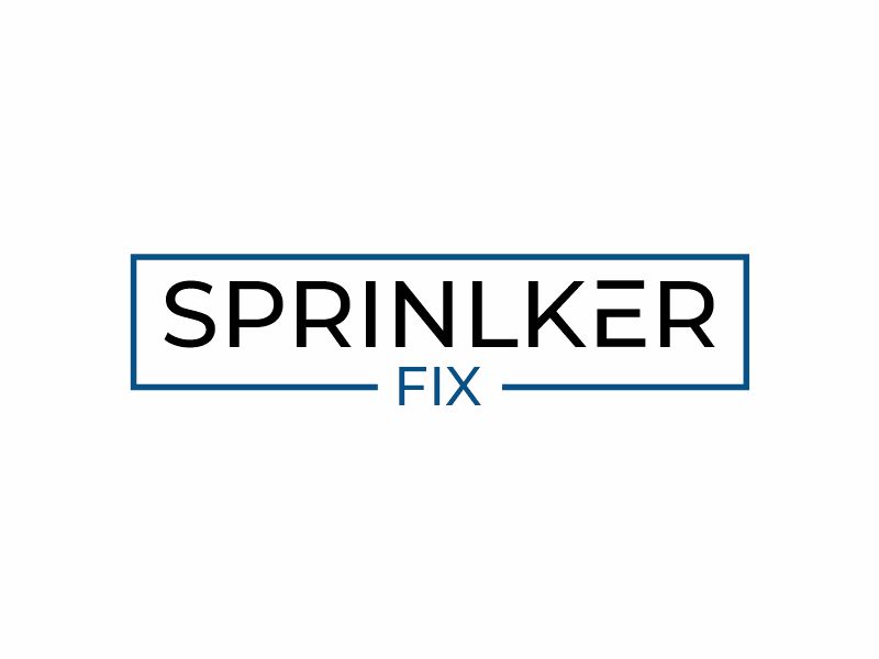 Sprinlker Fix LLC logo design by Girly