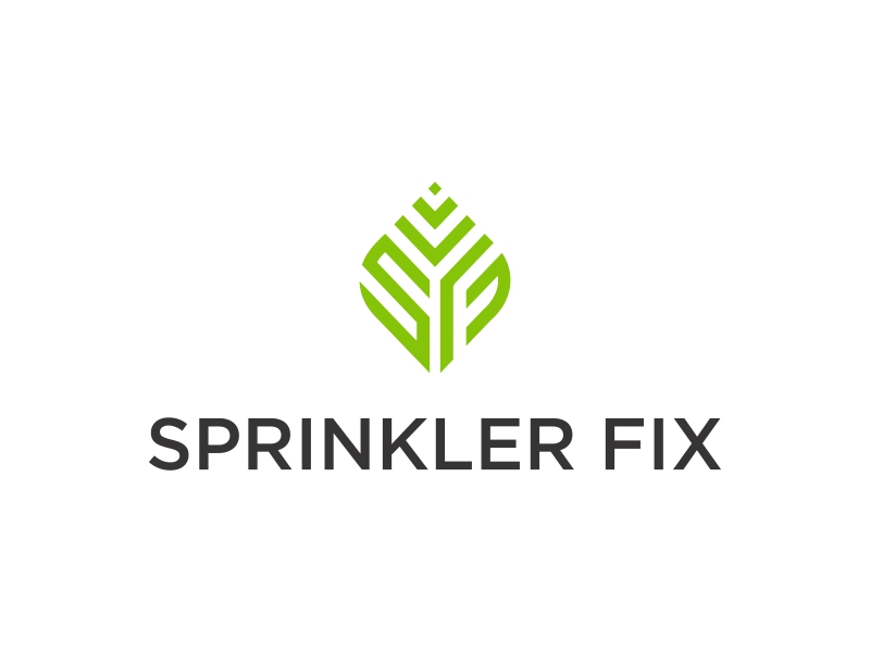 Sprinlker Fix LLC logo design by mashoodpp