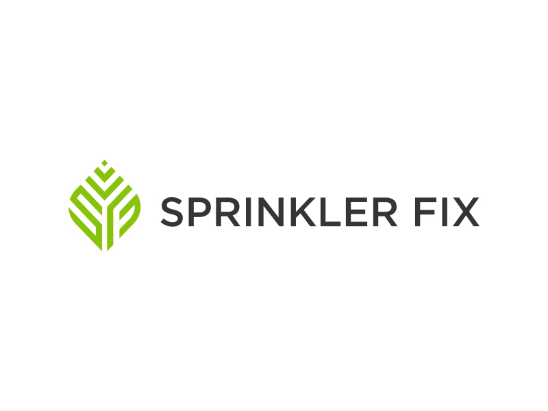 Sprinlker Fix LLC logo design by mashoodpp