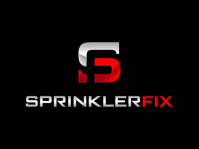 Sprinlker Fix LLC logo design by prologo