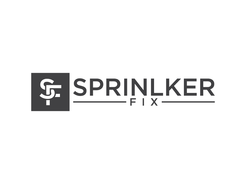 Sprinlker Fix LLC logo design by Farencia