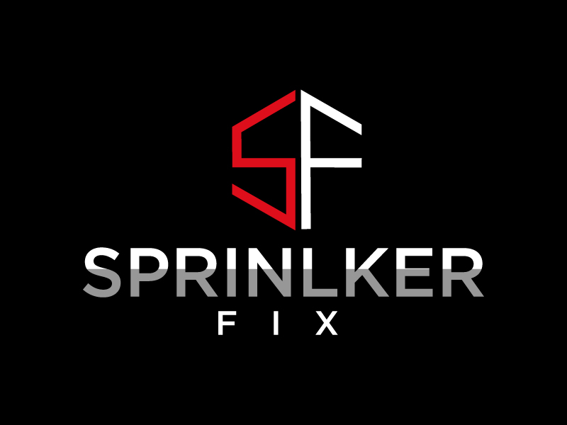 Sprinlker Fix LLC logo design by MonkDesign