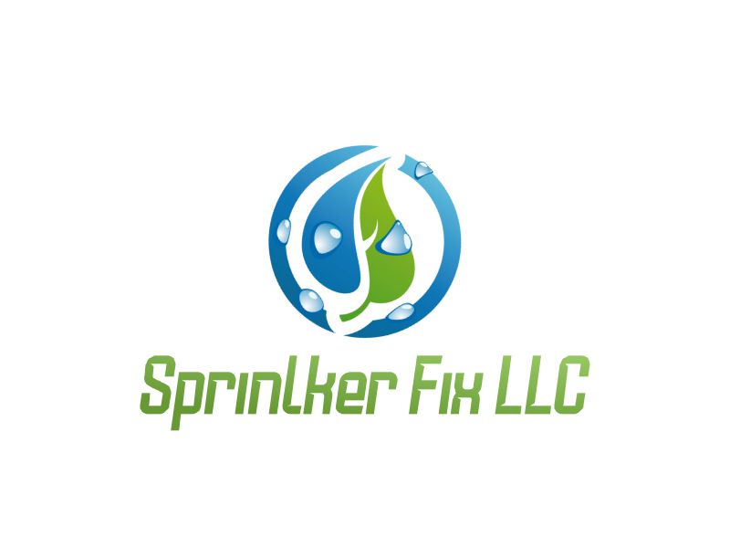 Sprinlker Fix LLC logo design by Gwerth