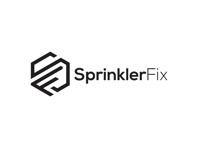 Sprinlker Fix LLC logo design by rokenrol
