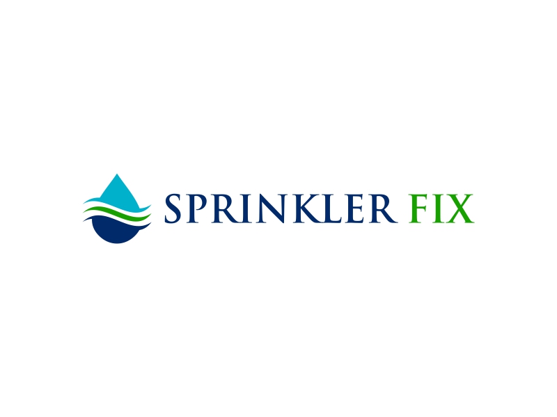 Sprinlker Fix LLC logo design by ingepro