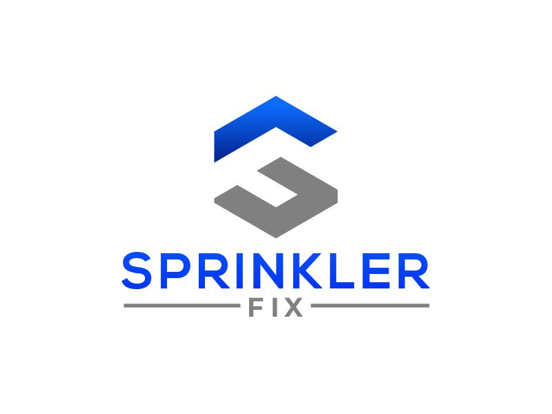 Sprinlker Fix LLC logo design by kimora