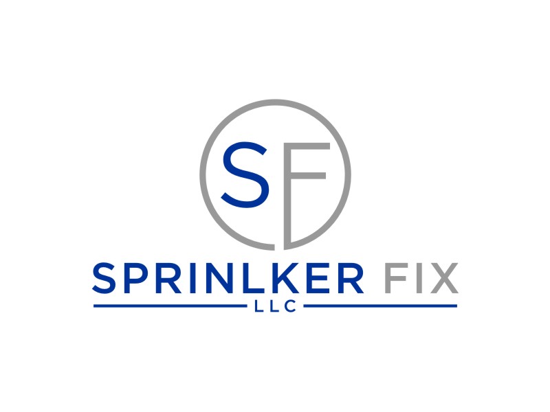Sprinlker Fix LLC logo design by Artomoro