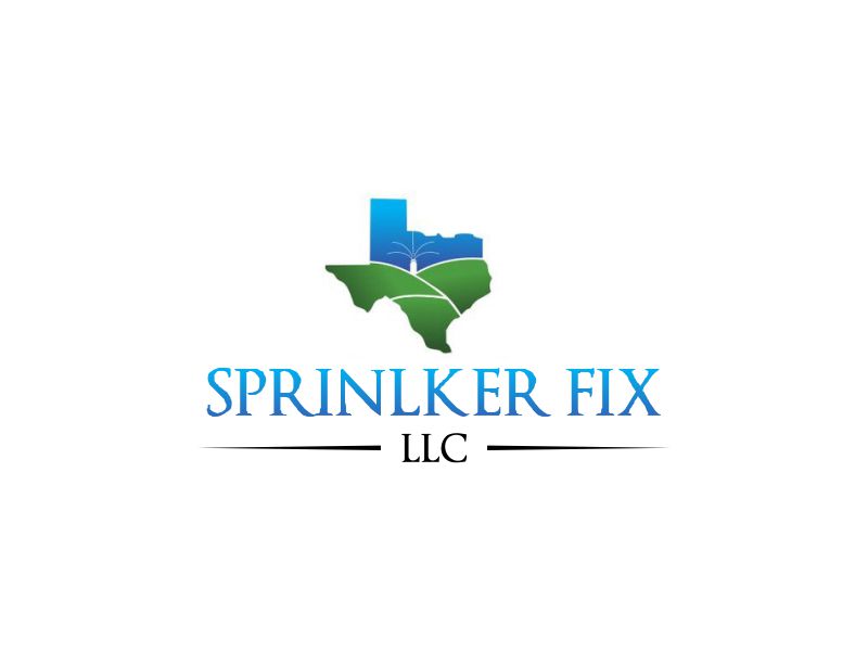 Sprinlker Fix LLC logo design by kanal