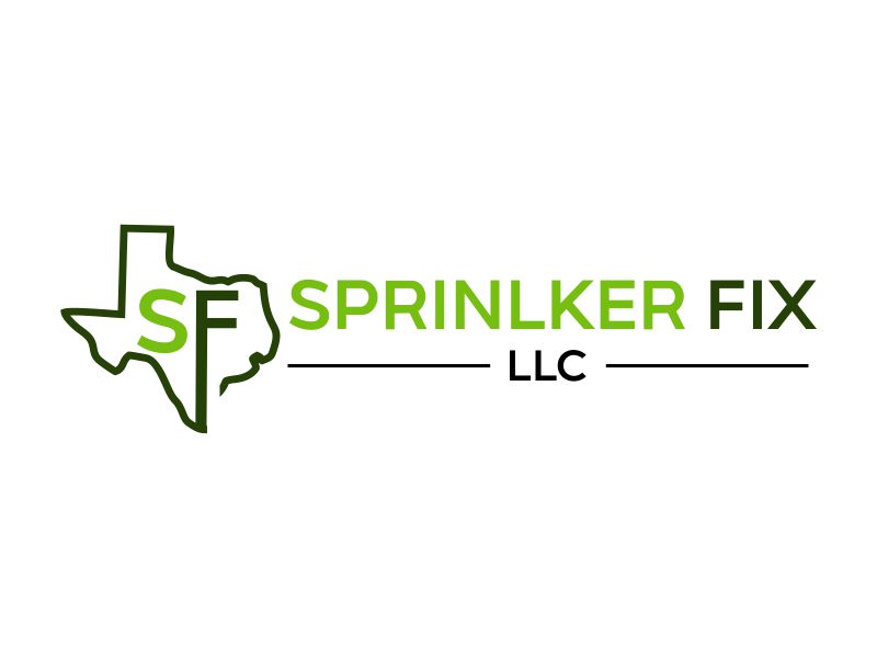 Sprinlker Fix LLC logo design by Greenlight
