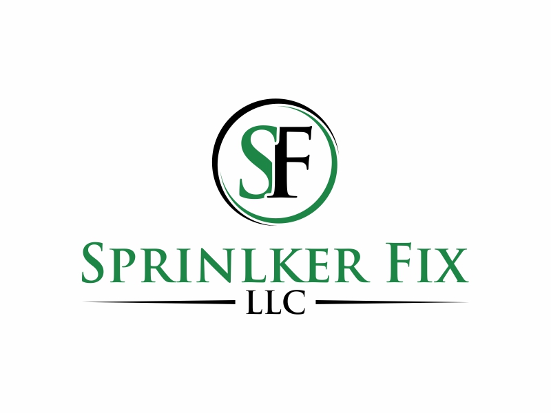 Sprinlker Fix LLC logo design by qqdesigns