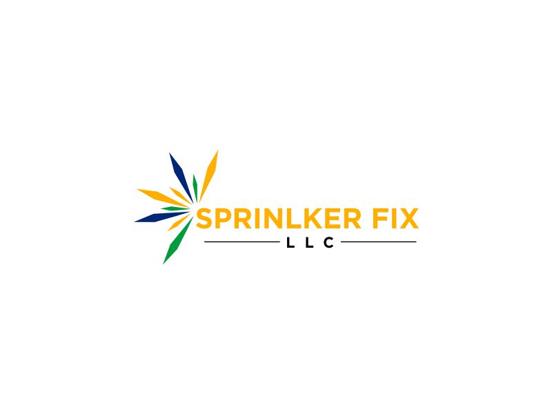 Sprinlker Fix LLC logo design by Greenlight