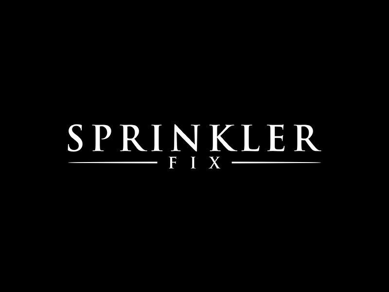 Sprinlker Fix LLC logo design by ndaru