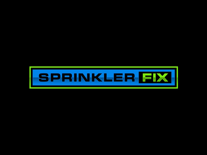 Sprinlker Fix LLC logo design by rizuki