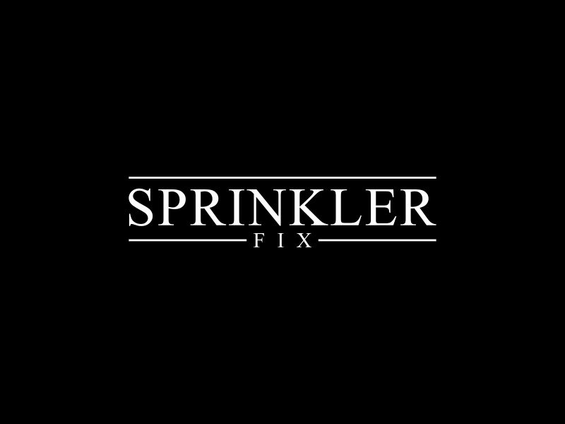 Sprinlker Fix LLC logo design by ora_creative