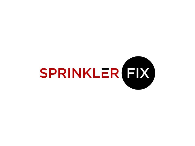 Sprinlker Fix LLC logo design by scolessi