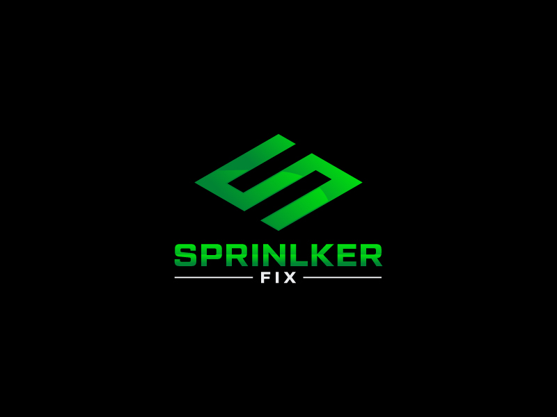 Sprinlker Fix LLC logo design by gateout