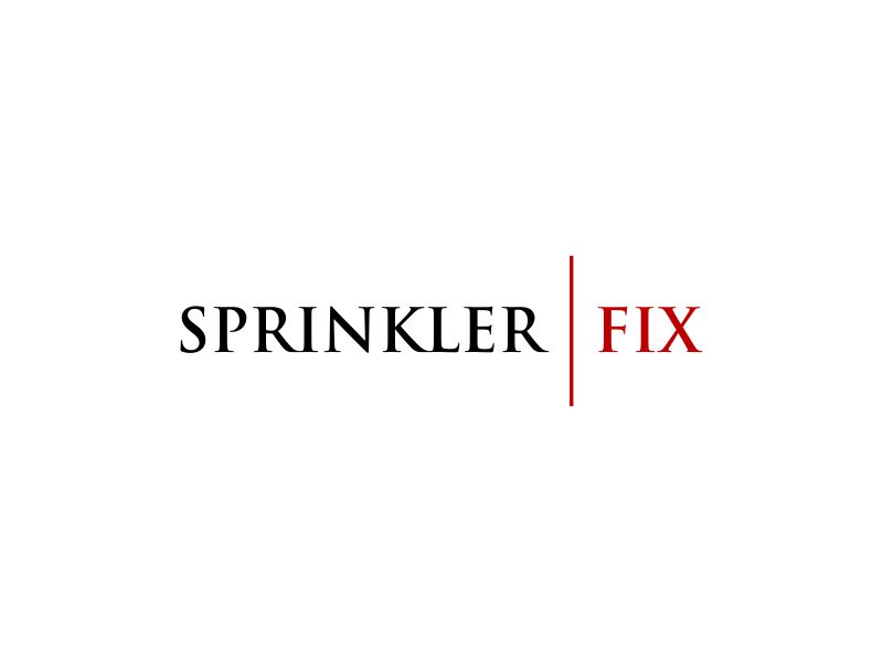 Sprinlker Fix LLC logo design by scolessi