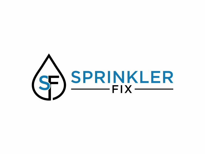 Sprinlker Fix LLC logo design by qqdesigns
