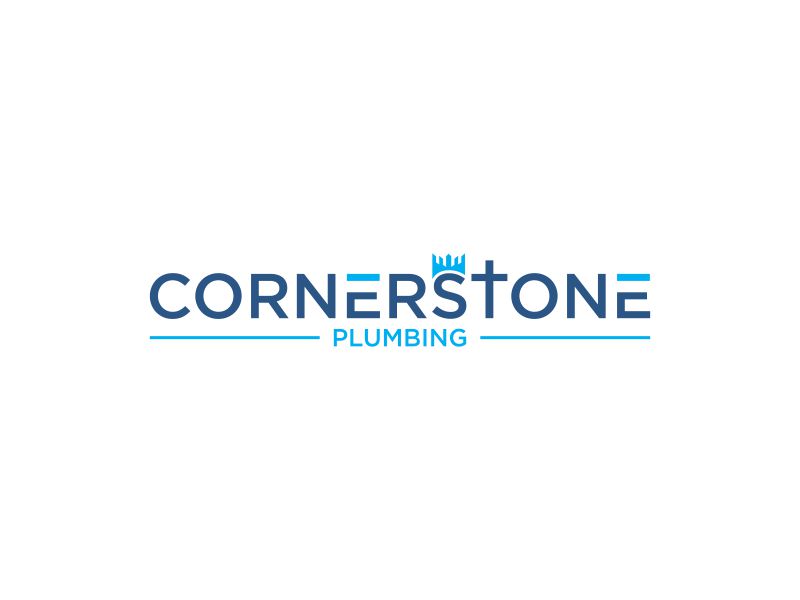 Cornerstone Plumbing logo design by hopee