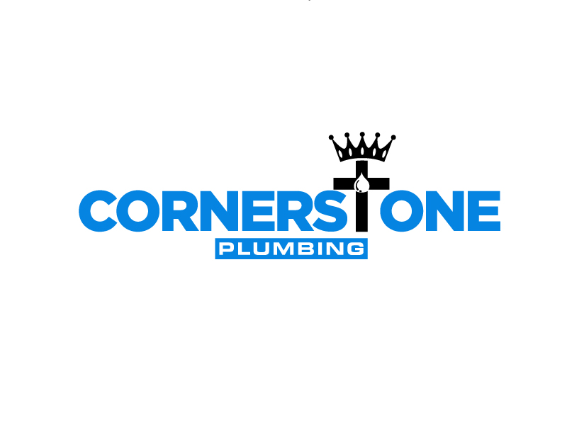 Cornerstone Plumbing logo design by Dini Adistian