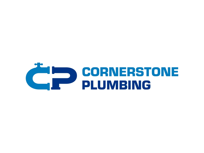 Cornerstone Plumbing logo design by ingepro