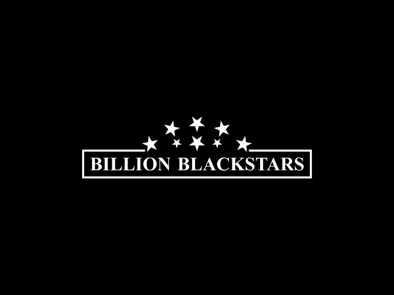Billion Blackstars logo design by hopee