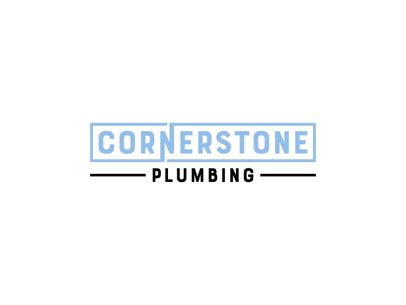 Cornerstone Plumbing logo design by Amne Sea