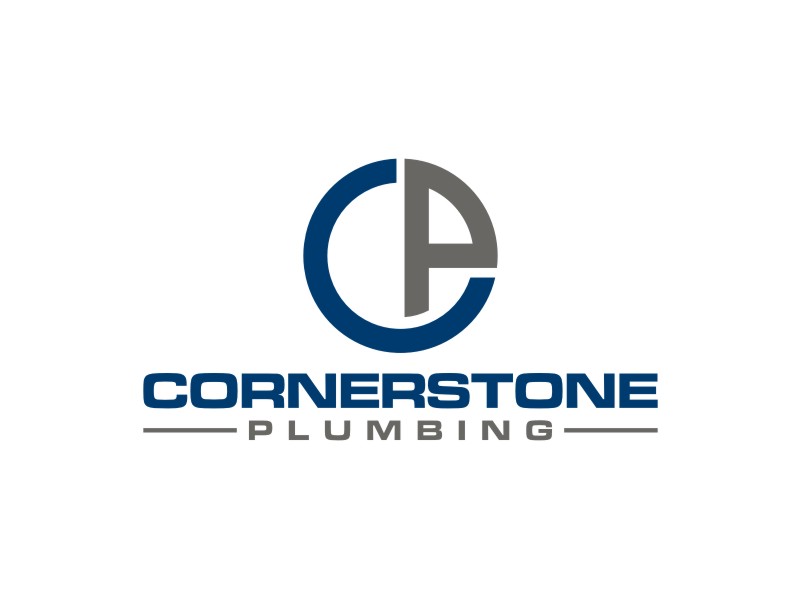 Cornerstone Plumbing logo design by josephira