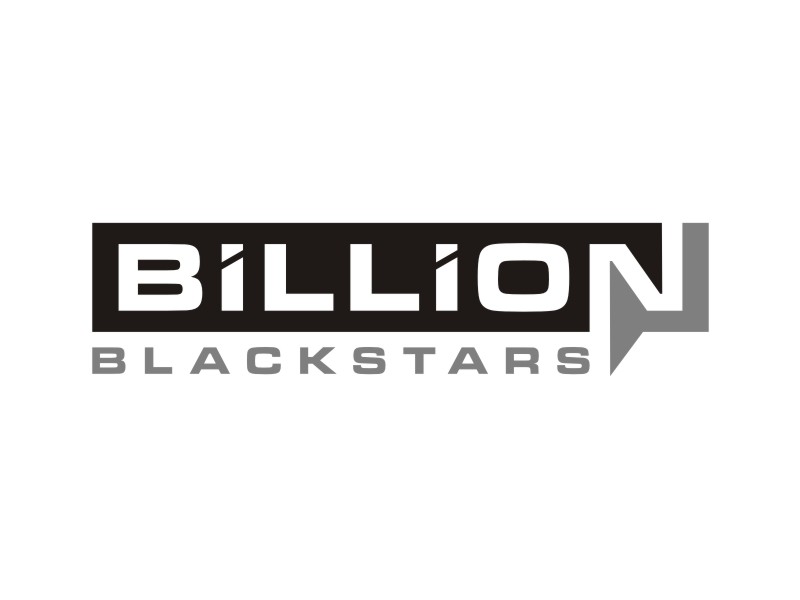 Billion Blackstars logo design by Artomoro