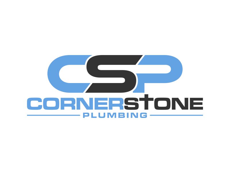 Cornerstone Plumbing logo design by Franky.