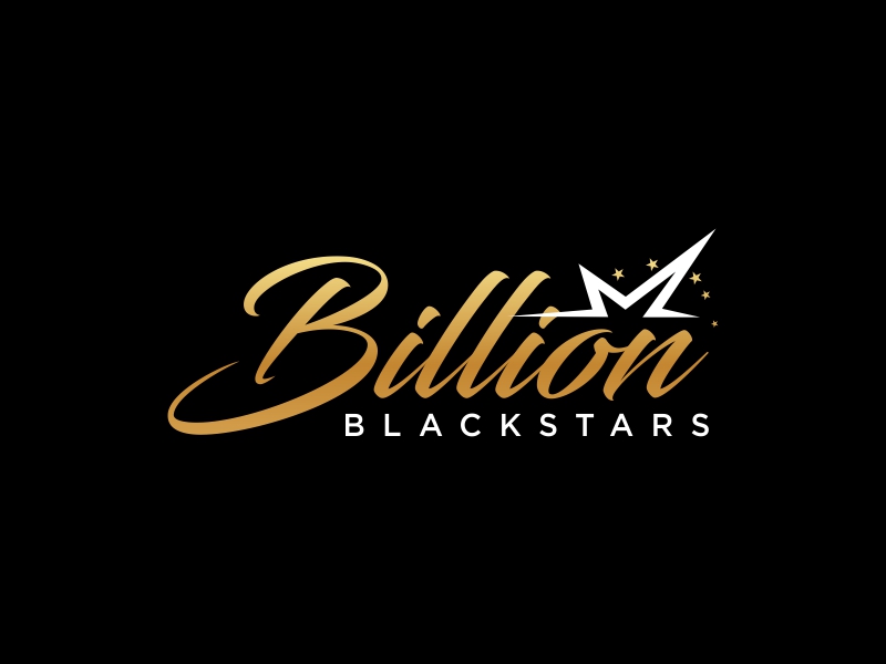 Billion Blackstars logo design by luckyprasetyo