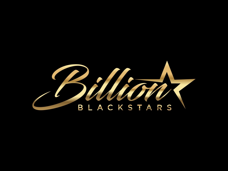 Billion Blackstars logo design by luckyprasetyo