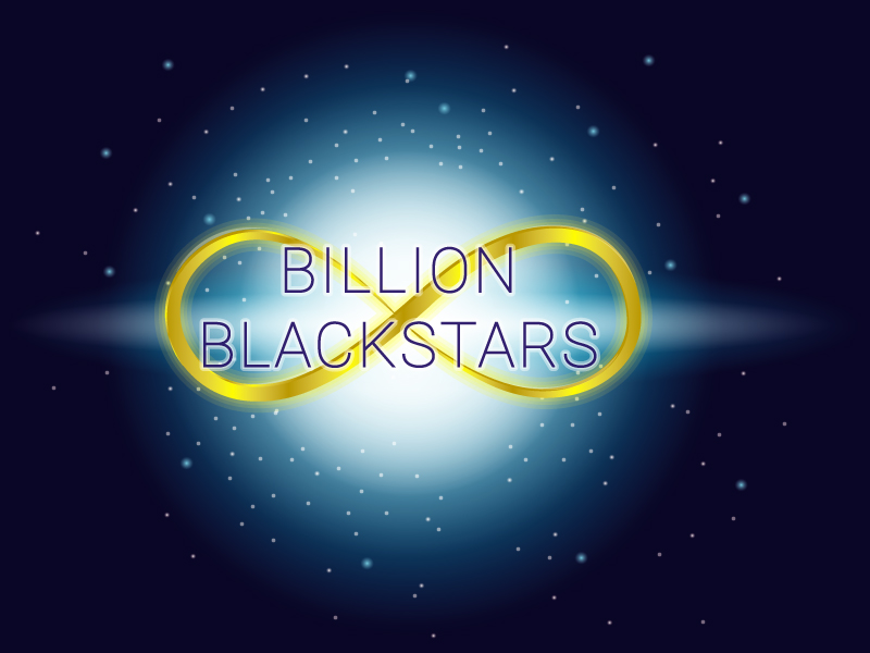 Billion Blackstars logo design by Koushik